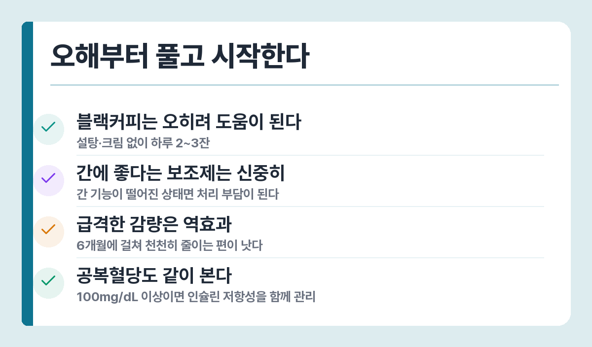 지방간에서 자주 오해하는 것들